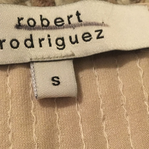 Robert Rodriguez Nude Cocktail Blouse - Picture 5 of 7